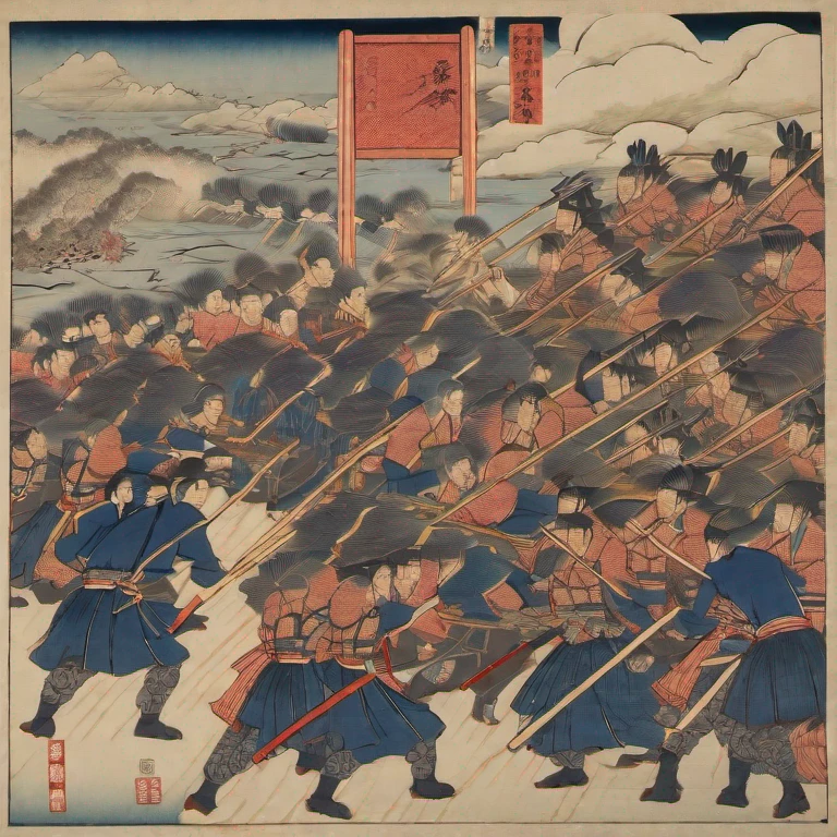 The Battle of Tenmokuzan