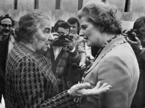 Golda Meir and Margaret Thatcher