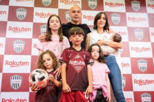 Family is important for Andrés Iniesta