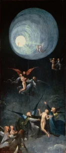 Ascent of the Blessed by Hieronymus Bosch