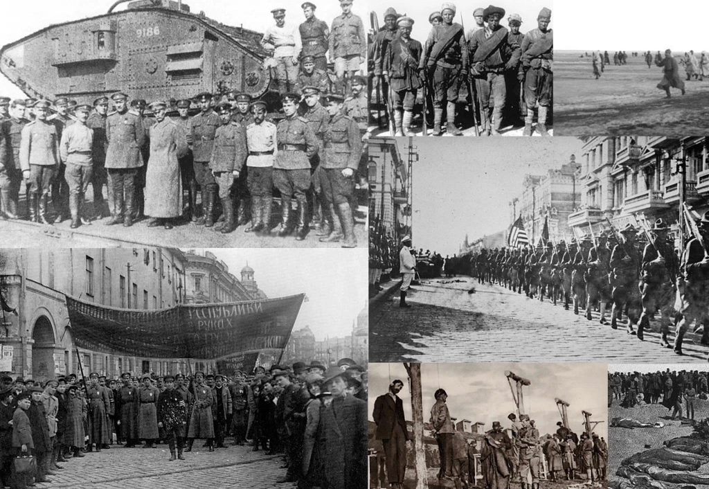 Russian Civil War, Nov 7, 1917 – Oct 25, 1922