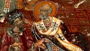 St. Nicholas slaps Arius